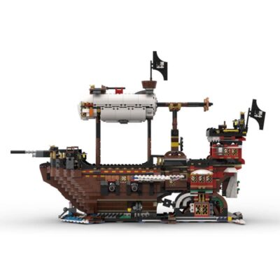 Medieval Airship Pirate Theme 2771 teile MOC-141840 für Personen ab 13 Jahren