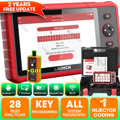 LAUNCH X431 CRP909X PRO All Systems OBD2 Scanner Diagnostic Tool Key Coding TPMS