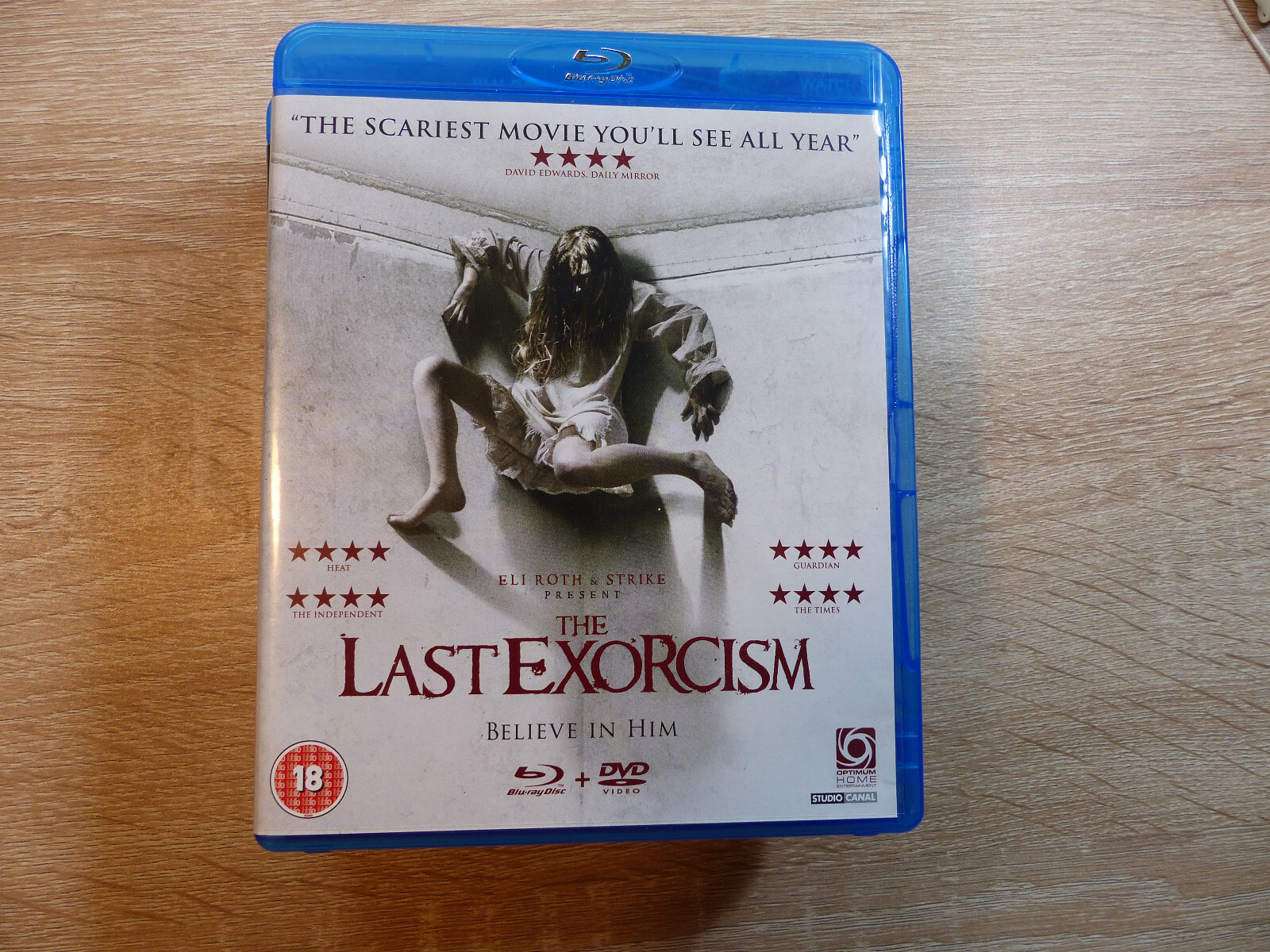 The Last Exorcism (Blu-ray + DVD 2010) Supernatural Horror - UNPLAYED