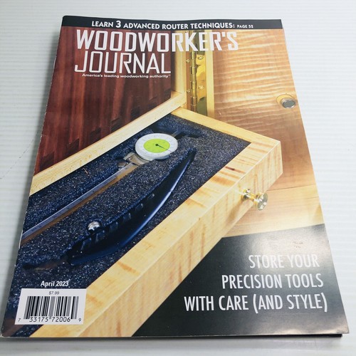 5 lot Woodworker’s Journal Magazine Issues 10/21 12/21 12/22 4/23 5/23 - Picture 5 of 10