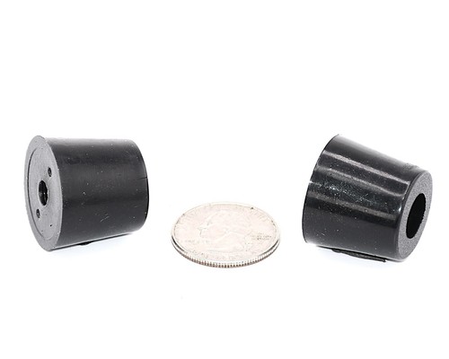 1" Diameter x 3/4" Rubber Feet for Vintage 2200 Series Marantz + Mounting Screws - Picture 6 of 7