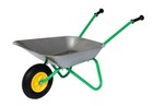 Rolly Toys Schubkarre, Metall, Kinderschubkarre ab 2,5 Jahre, Metallschüssel