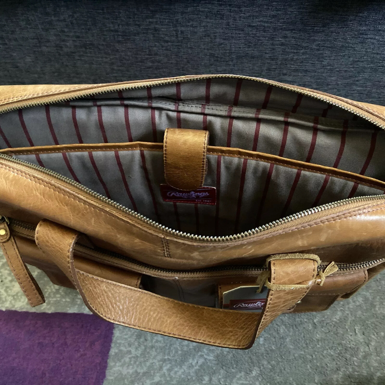 rawlings rugged briefcase