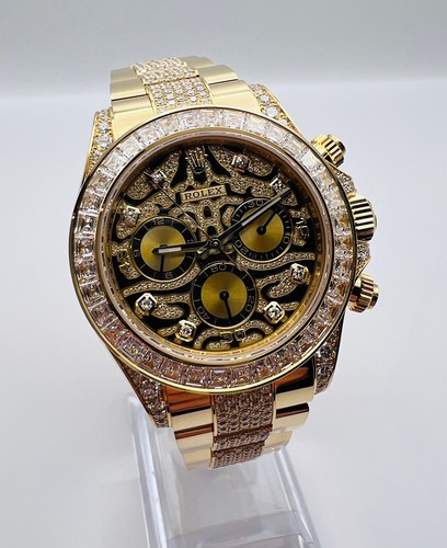 Rolex Daytona 116598TBR Eye of the Tiger Wristwatch Yellow Gol...