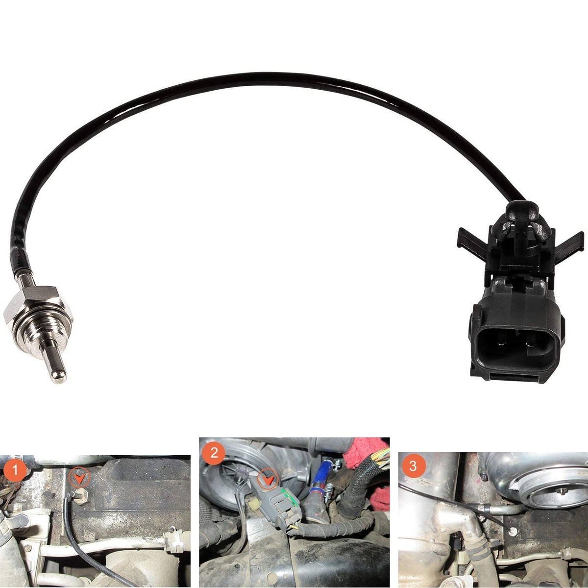 Intake Air Temperature Sensor For GM 6.6L Diesel 2006-2010 LBZ/LMM/GMC Sierra | eBay