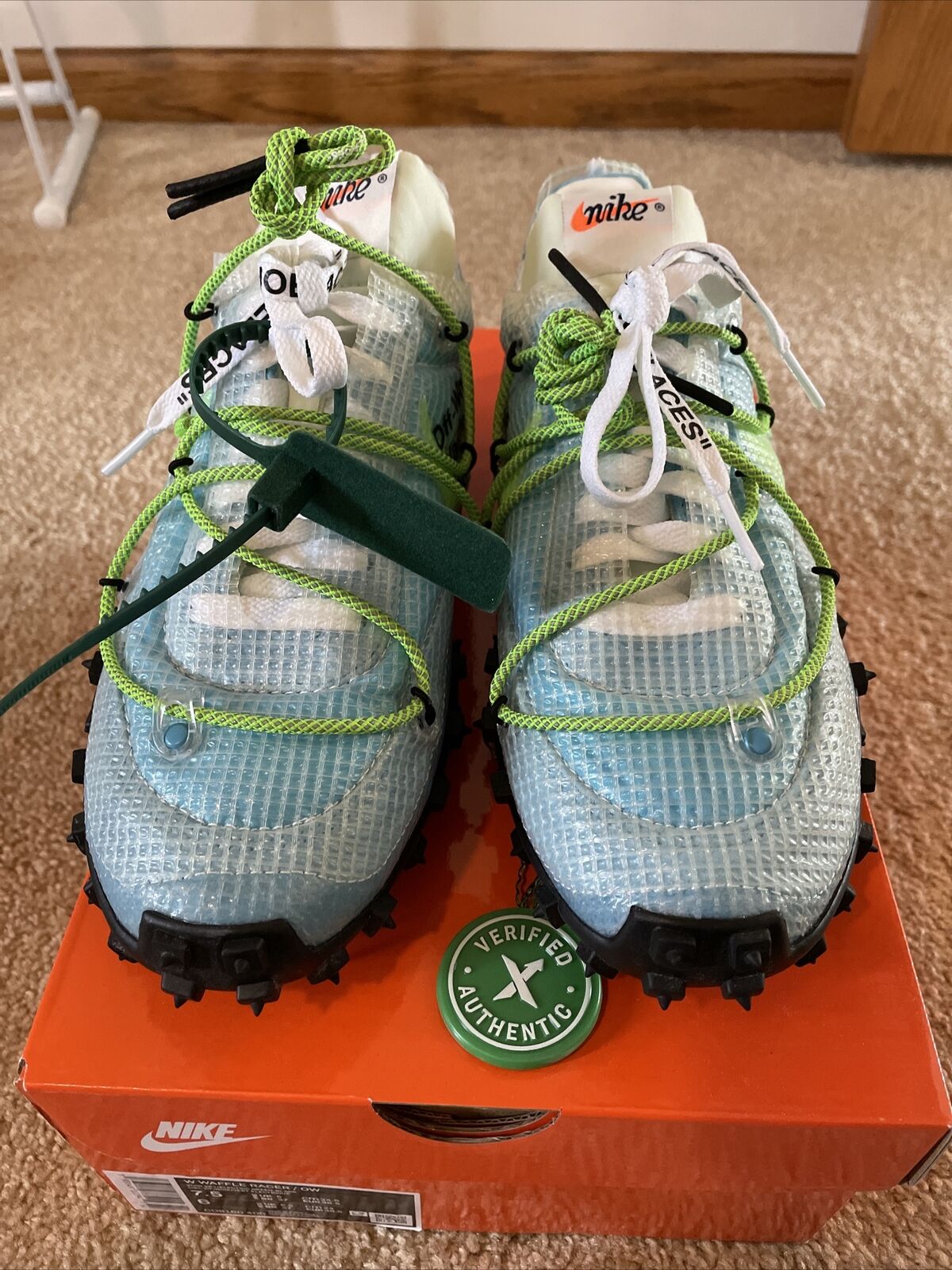 perderse Explosivos Instrumento nike x off white waffle racer | eBay