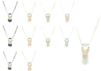 collier multirangs médaille - Des bijoux fantaisie