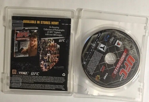 PlayStation 3 UFC Undisputed Georges St-Pierre 2009 Complete with Manual - Picture 3 of 4