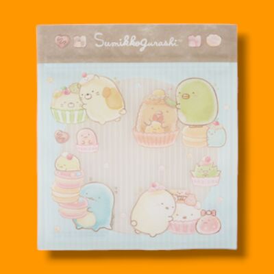 San-X Sumikko Gurashi Sumikko's Sweets Time Prize G Zipper Bag Shirokuma Neko