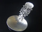 RARE Gorham Pattern No. 450 Sterling Silver 925 Tea Caddy Shell Bon Bon Spoon