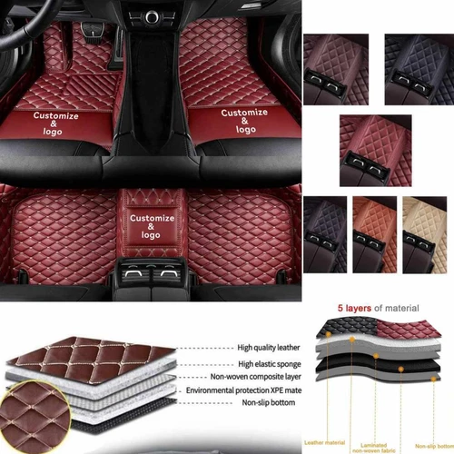 For Toyota Sequoia-Solara-Supra Car Floor Mats Custom Auto Carpets Waterproof - Imagen 25 de 40