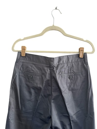 Lands End Boys Sz 18 (14-15 YRS) Gray Chino Pants 31Wx30L” Iron Knee Blend #3852 - Picture 5 of 10