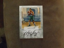Tarjeta autografiada de La Meca Marvis Frazier 2009