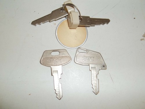 Vintage TEC Cash Register Keys MA YC28 & 29 - Picture 2 of 2