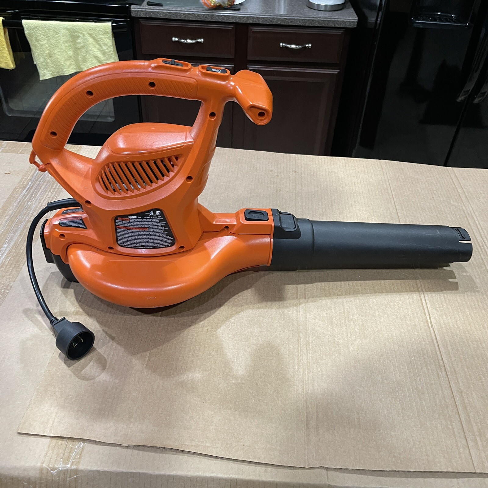 BLACK+DECKER BEBL7000 3in1 VACPACK 12A Leaf Blower/Vacuum/Mulcher