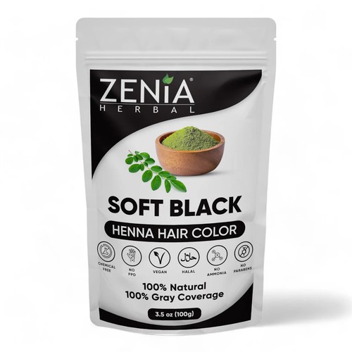 Zenia Organic Henna Hair Color/Dye Unisex 100% Chemical Free 100 grams - Picture 16 of 31