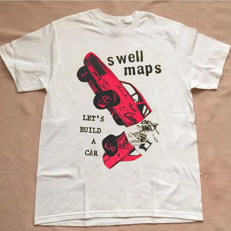 Swell Maps Band Let's Build a Car Unisex T-Shirt Full Size BT404