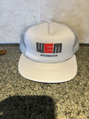 WEM AUTOMATION INC.  BASEBALL   HAT, ONE SIZE FITS ALL,    Gray h1