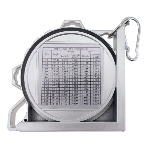 Mini Dial Inclinometer Angle Finder Protractor Tool for Carpentry / Electrical - Picture 10 of 11
