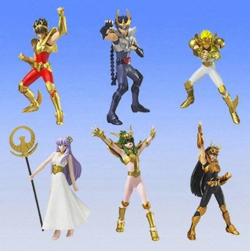 VTG Knights of the Zodiac Saint Seiya 2004 Capsule Toy Colorful Figure Pre-Owned