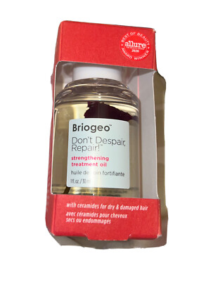 Briogeo Don't Despair Repair Strengthening Treatment Oil 1 oz/30ml New In Box