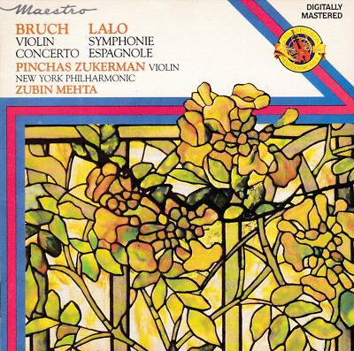 Pinchas Zukerman, Zubin Mehta - Bruch: Violin Concerto, Lalo: Symph. Espagnople