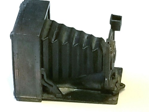 "Afilador lápiz antiguo de metal vintage de 2,5" - Imagen 2 de 7