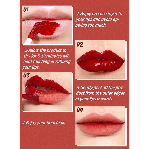 Lippenlippentint -Gletscherblüte Lonne Déptrapher Le Lip Beautée Appetion -K - Zdjęcie 10 z 21