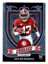 2021  Panini Prizm Draft Picks #169 Jaylen Waddle Crusade  Football  Alabama