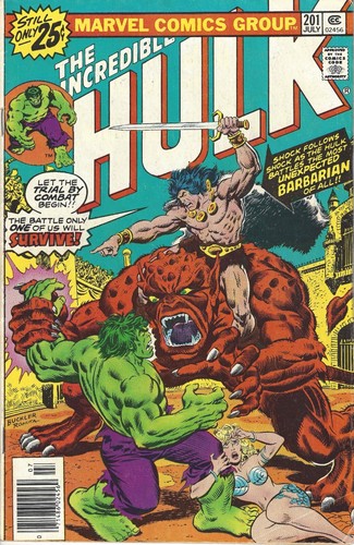 The Incredible Hulk: Issue 201: July 1976: The Sword and the Sorcerer! - Bild 1 von 3