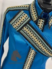 Western Showmanship Horsemanship Pleasure Show Shirt all customization available