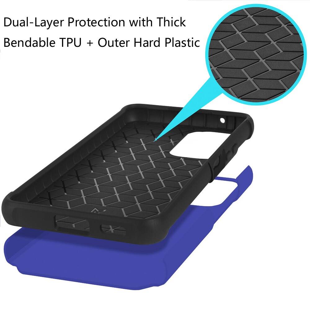 For AT&T Motivate Pro 5G Phone Case Dual Layer Hard Hybrid Cover +Tempered Glass | eBay For AT&T Motivate Pro 5G Phone Case Dual Layer Hard Hybrid Cover +Tempered Glass | eBay