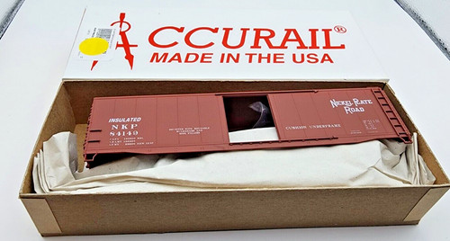 Accurail HO PLACA DE NÍQUEL 50' Plug Door Boxcar Kit # 5106 | Zustand: New