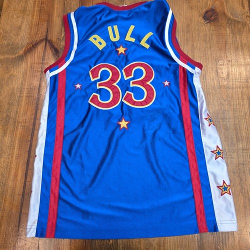 Harlem Globetrotters Official Authentic Basketball Jersey Bull #33 - SIGNED - M - Picture 8 of 12