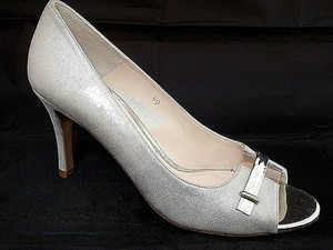 ladies silver heels uk