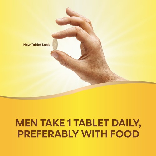 Nature's Way Alive! MEN'S 50+ COMPLETE MULTIVITAMIN SUPPLEMENT 50 Tablet VITAMIN - Picture 7 of 8