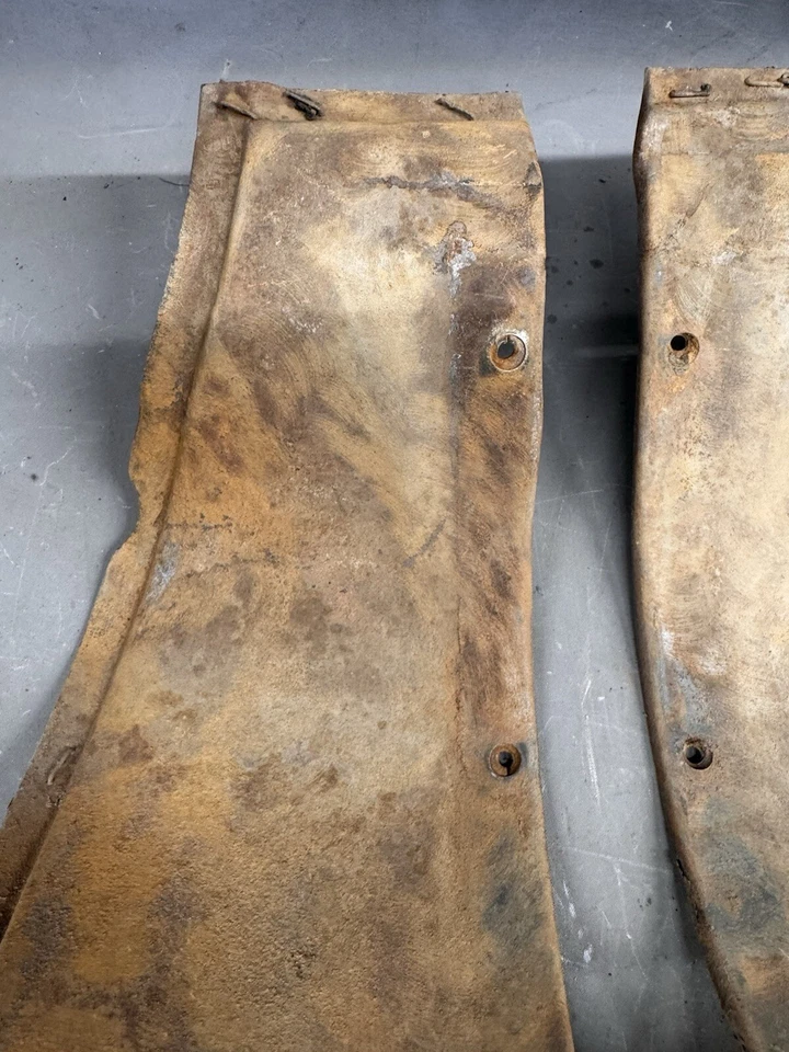 Chevy BelAir Nomad 150 210 1956 1957 motor inferior protector contra salpicaduras soporte de radiador Foto 3 de 4