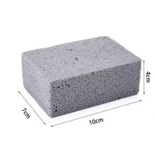 2PCS BBQ Scraper Cleaning Stone Pumice Grill Cleaner Brick Griddle Kit Block UK