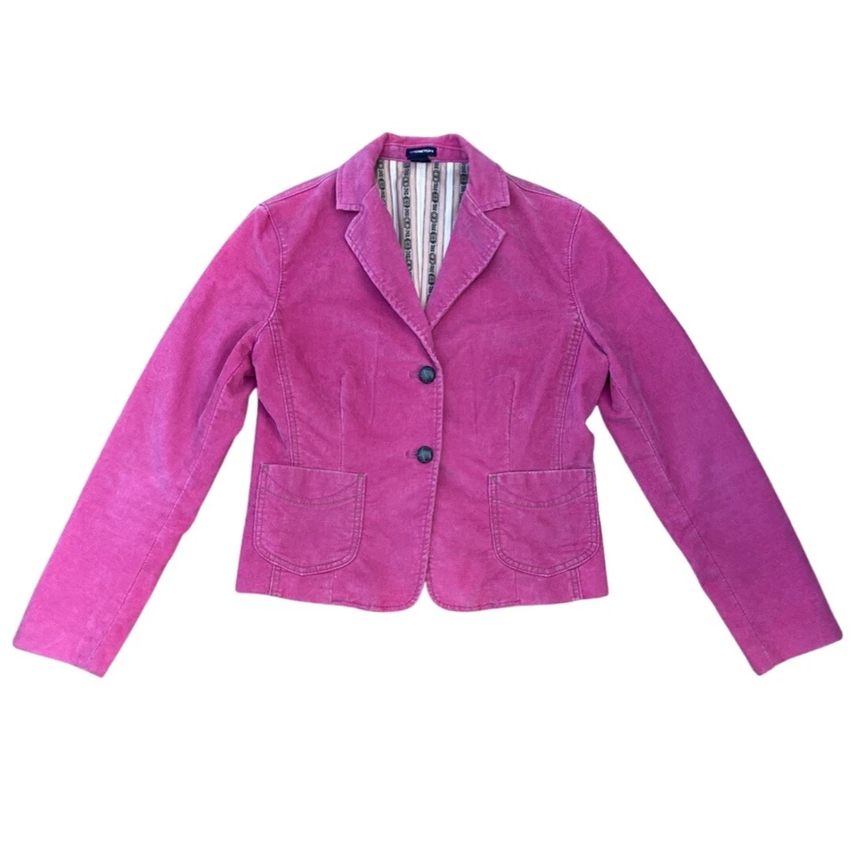 GAP розовый вельвет с подкладкой блейзер куртка США 6 ASO Hermione Granger - Изображение 2 из 4