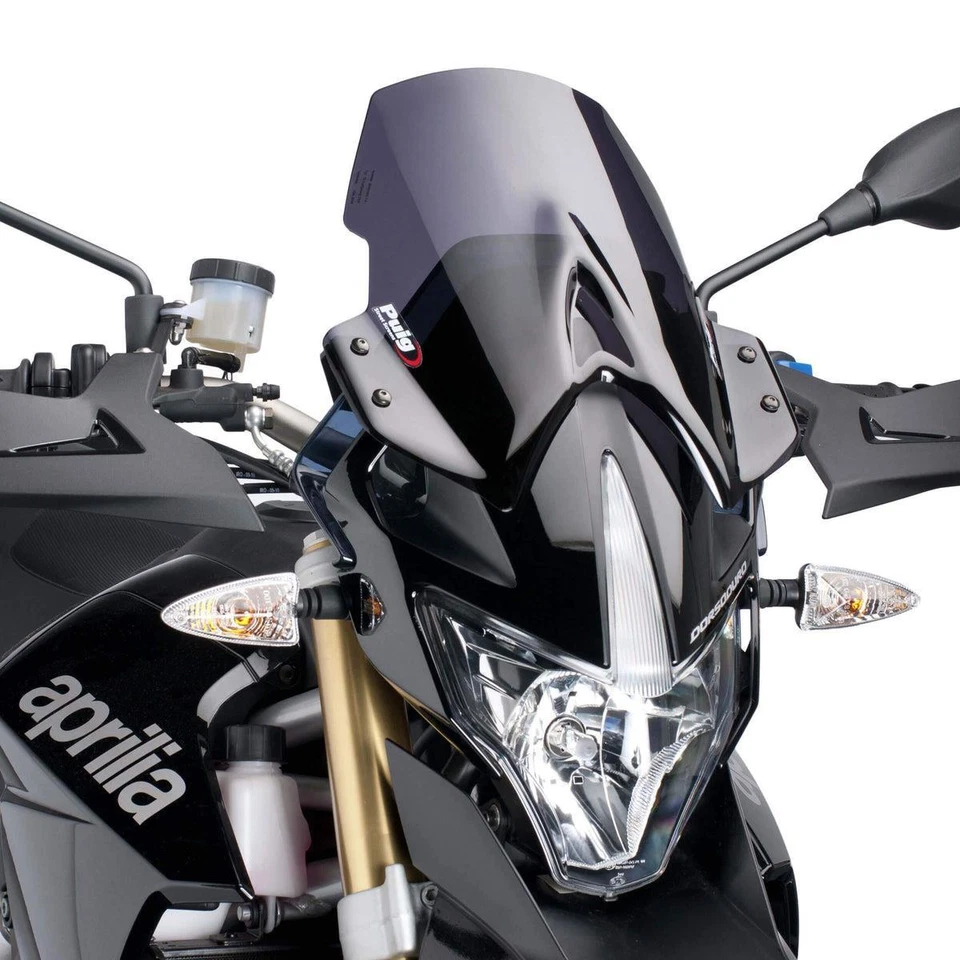Parabrisas Puig Touring Pantalla Dark Smoke Aprilia Dorsoduro 750 2009 - 2016 Foto 2 de 4
