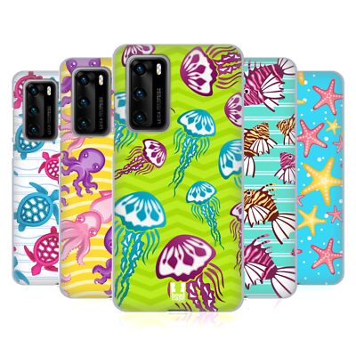 HEAD CASE DESIGNS SEA PRINTS SOFT GEL CASE FOR HUAWEI PHONES 4