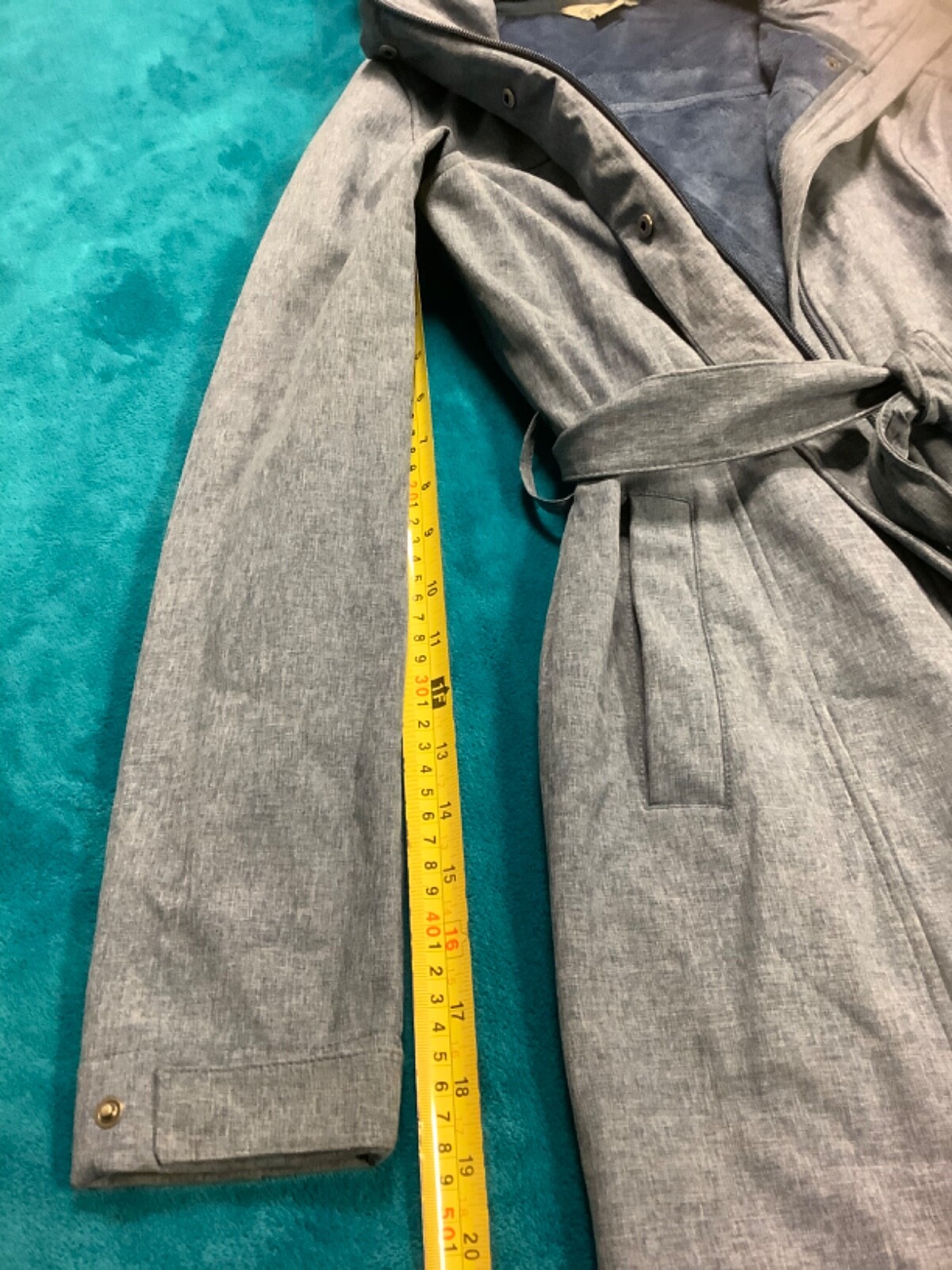 CLOUDVEIL Soft Shell Light Coat Zip Up Hooded Bel… - image 7