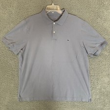 Vineyard Vines Mens Polo Shirt Purple Size XXL Slim Fit Cotton Blend