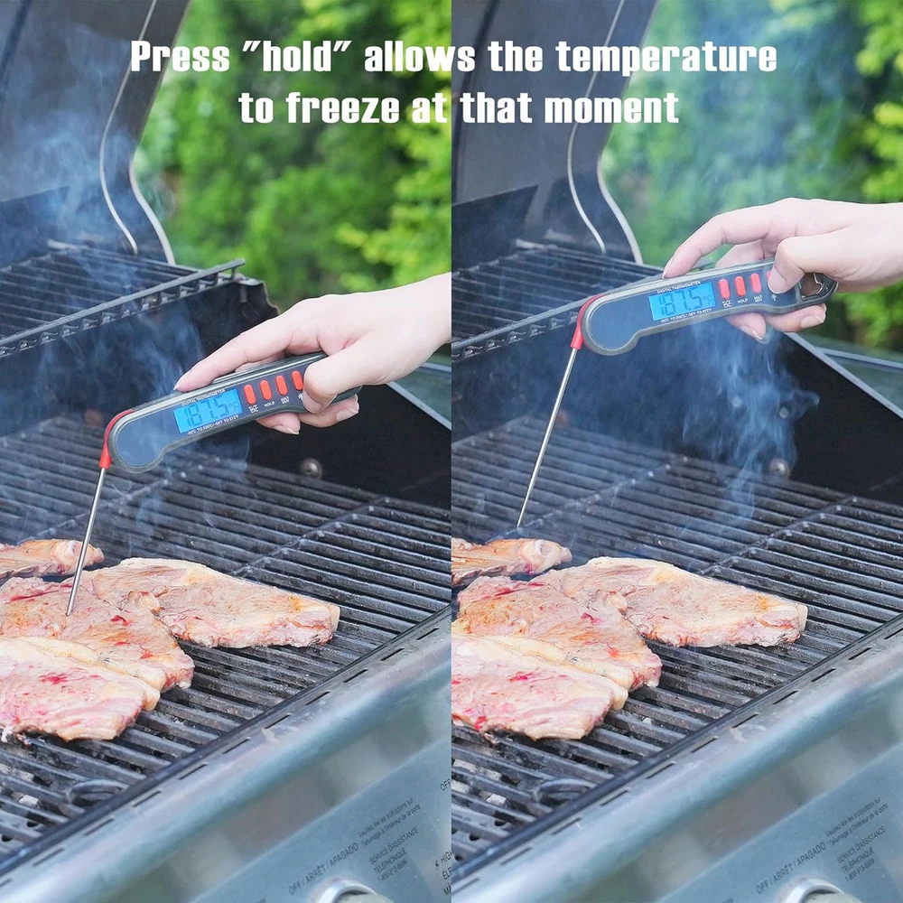 Meat Thermometer Digital Cooking Thermometer Instant Read Oven Thermometer Built