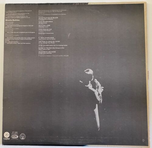 Mireille Mathieu Self Titled Vinyl LP 1969 Record Capitol ST-206 Stereo EX - Picture 2 of 4