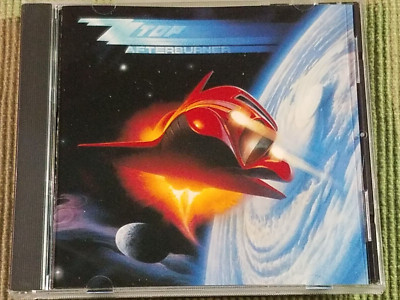 ZZ TOP AFTERBURNER 10 TRACK CD  w/SLEEPING BAG STAGES ROUGH BOY