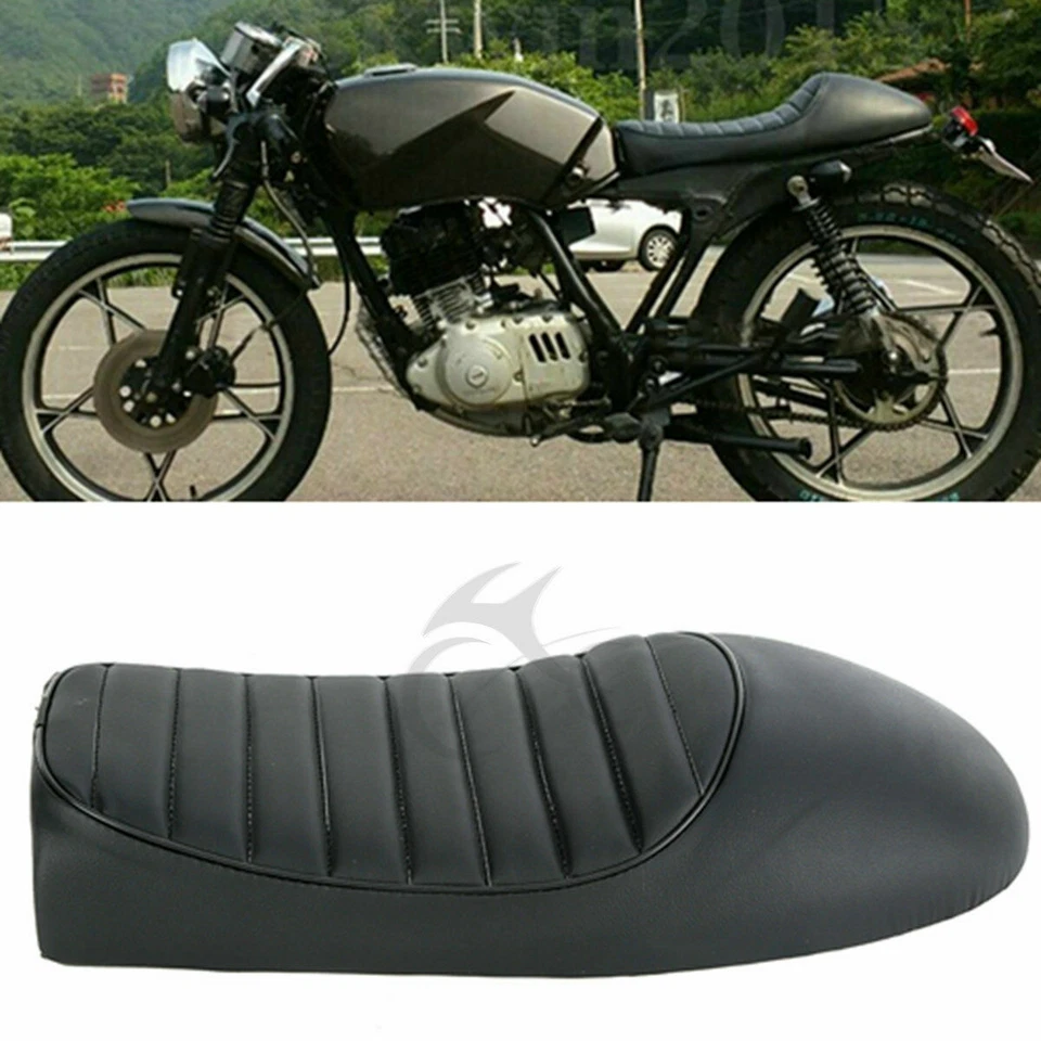 Asiento personalizado Café Racer vintage para Honda CB350 CB450 CB750 Foto 4 de 4