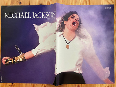 Michael Jackson in memorian - Miley Cyrus Bravo Poster DIN A3