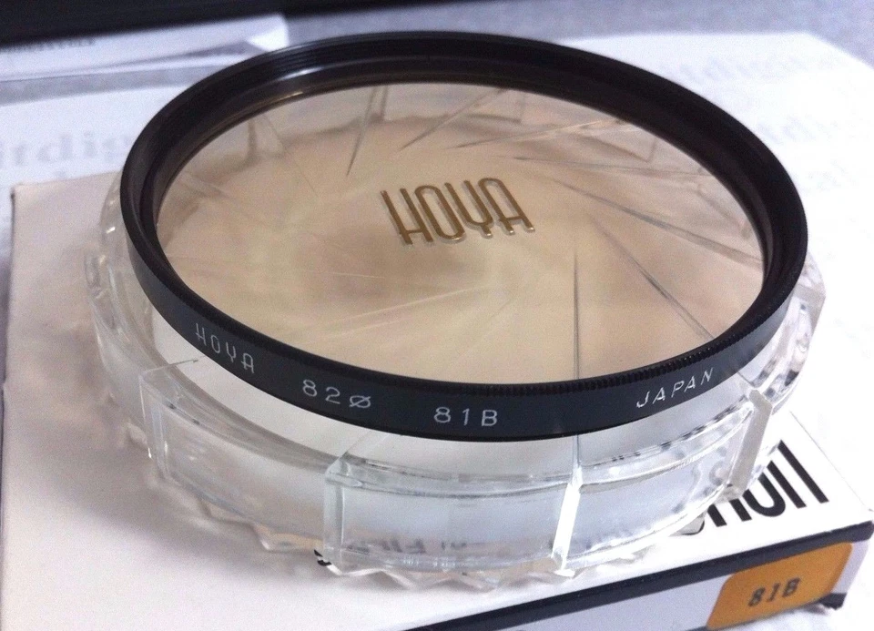 Hoya 82mm 81B 81 B Warming Glass Lens Filter 82 mm Japan Genuine 81-B B8281BGB - Image 2 of 4
