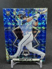 Bobby Witt Jr 2022 Panini Mosaic Blue Camo PRIZM ROOKIE RC - Color Match Royals